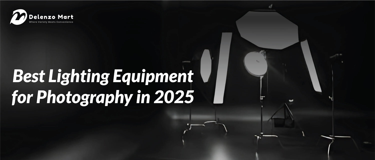 Best Lighting Equipment for Photography in 2025 by Delenzo Mart