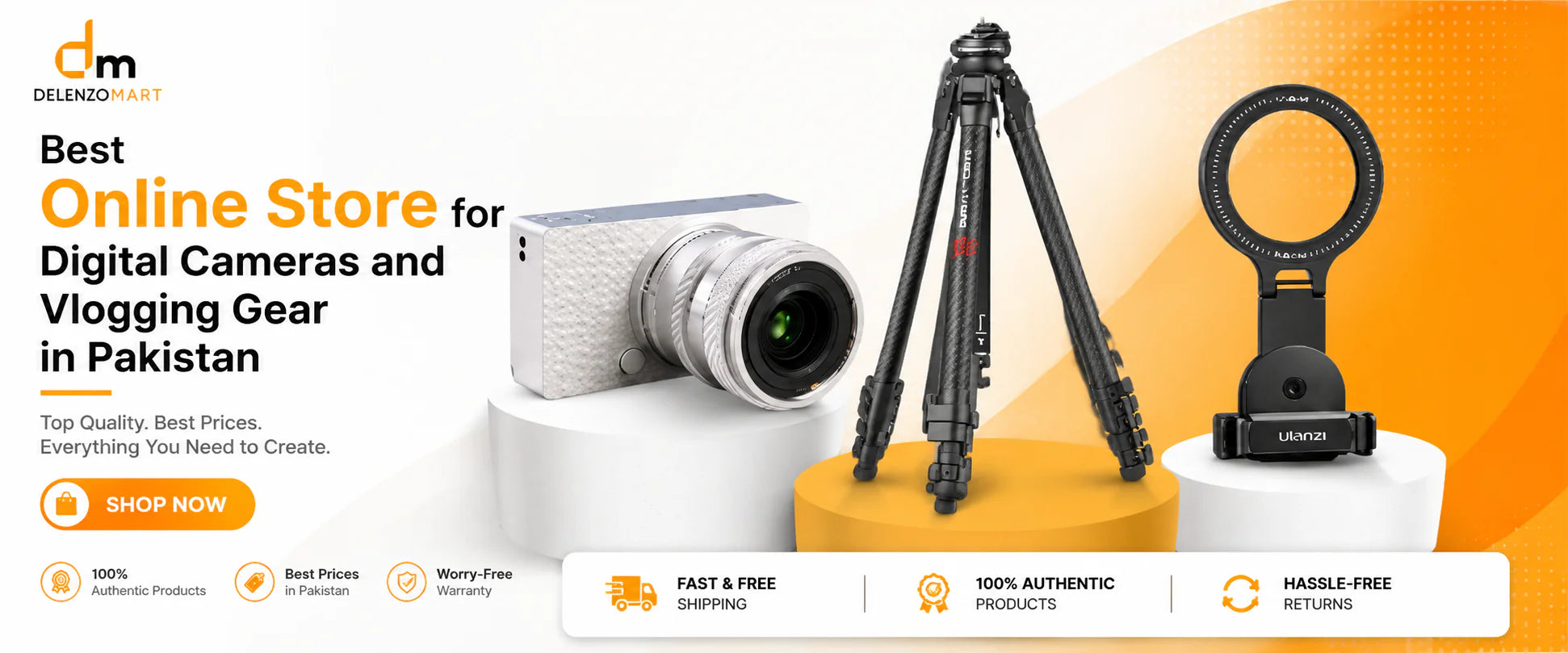 Best Online Store for Digital Cameras and Vlogging Gear in Pakistan
