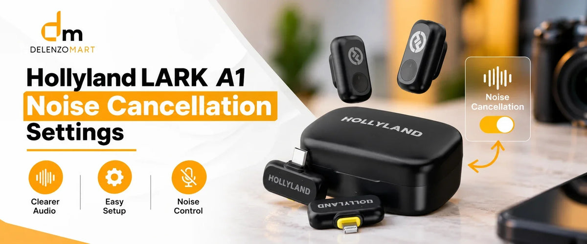 Hollyland LARK A1 Noise Cancellation Settings: Low vs Medium vs High Explained