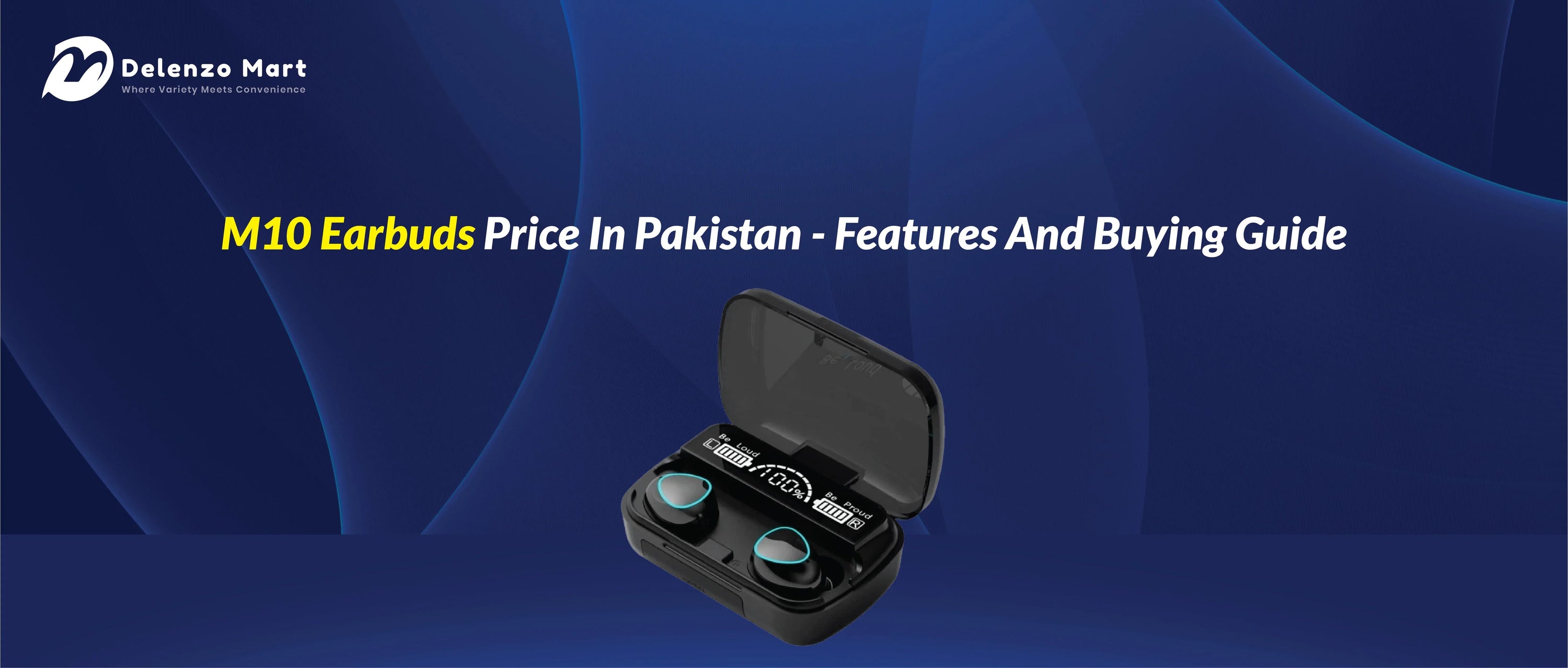 M10 Earbuds Price in Pakistan and Features