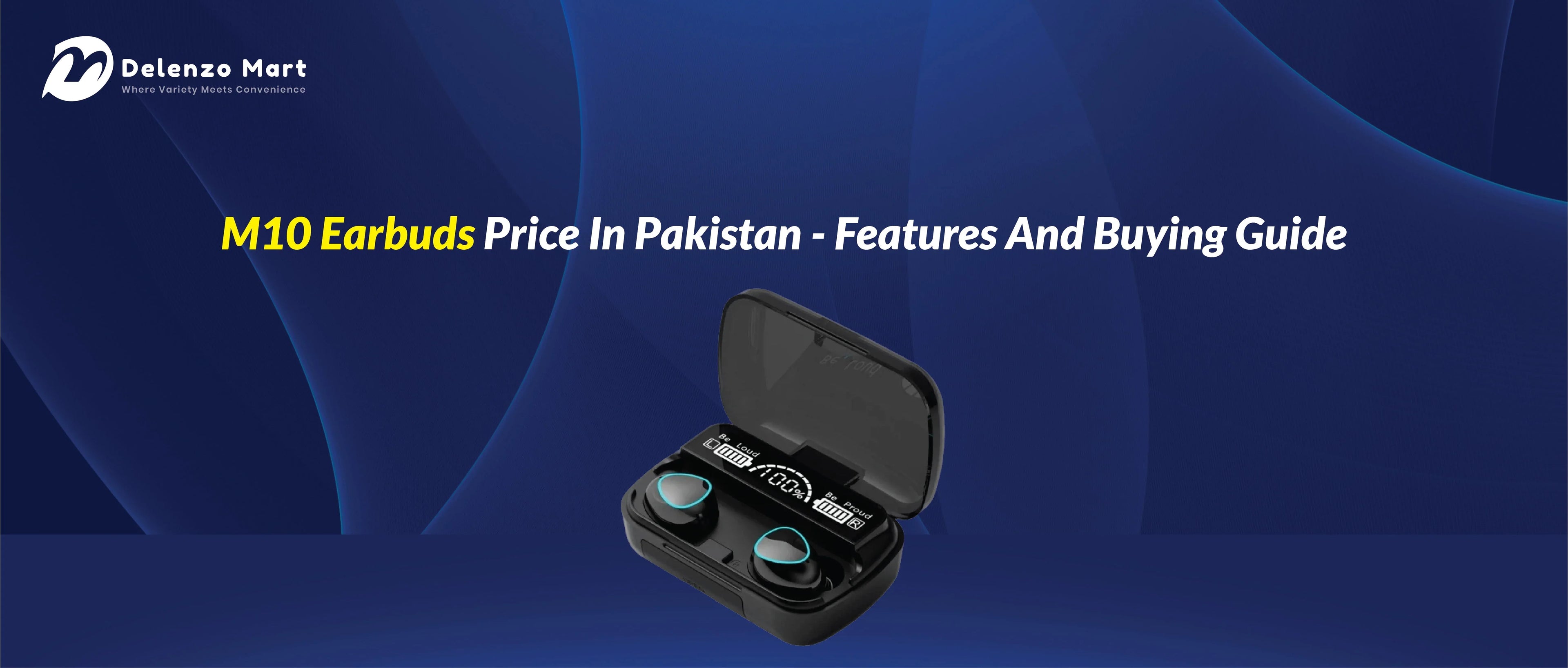 M10 Earbuds Price in Pakistan and Features
