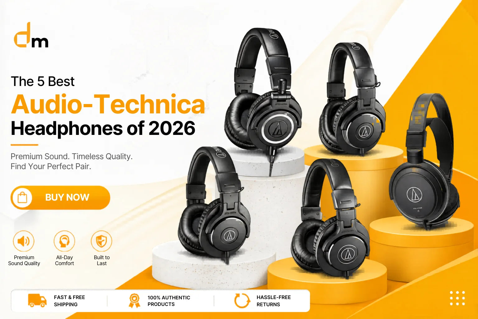 The 5 Best Audio-Technica Headphones of 2026