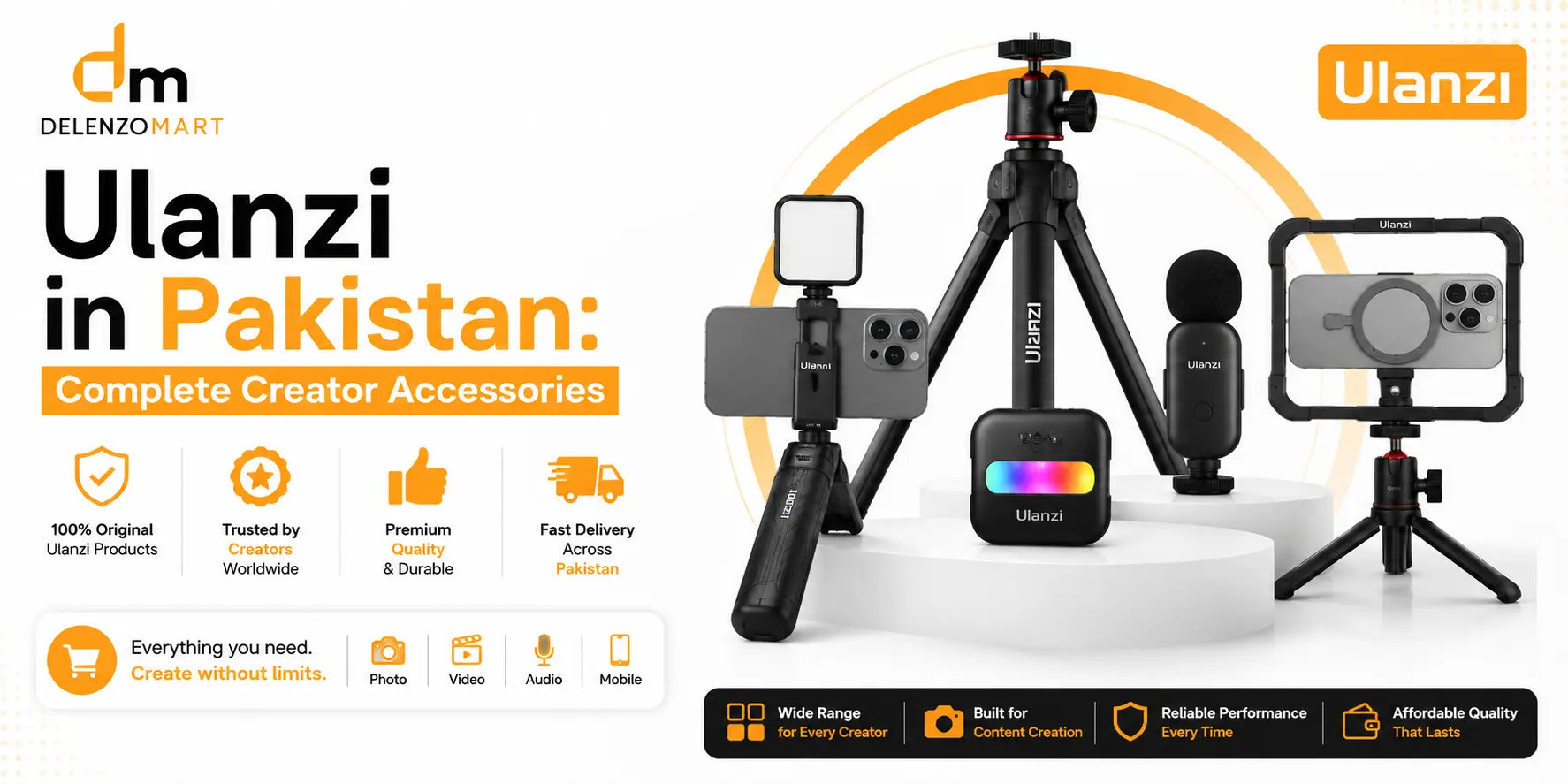 Ulanzi in Pakistan | Complete Creator Accessories Guide 2026