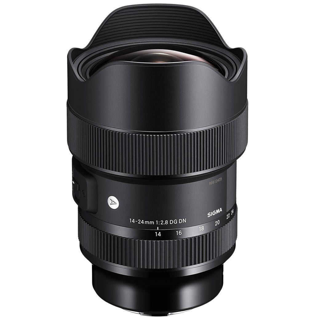Wide-angle SIGMA lens for Sony mirrorless cameras