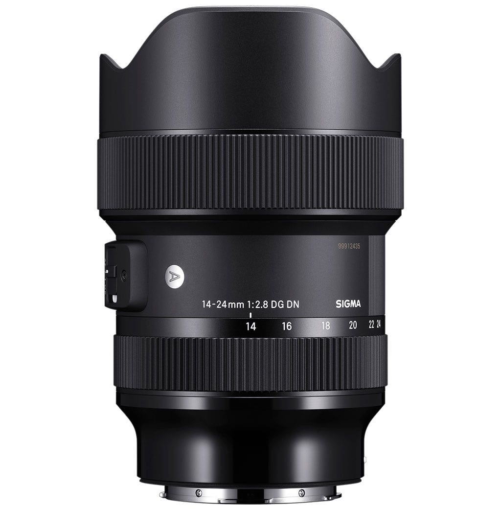 Wide-angle SIGMA lens for Sony mirrorless cameras - Delenzo Mart