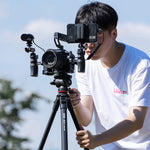 Ulanzi OMBRA video travel tripod with camera mount, black legs