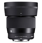 Sigma 56MM F1.4 DC DN C Lens - High-speed autofocus system for sharp and detailed images