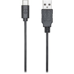 USB cable with USB-A and micro-USB connectors for the microphone