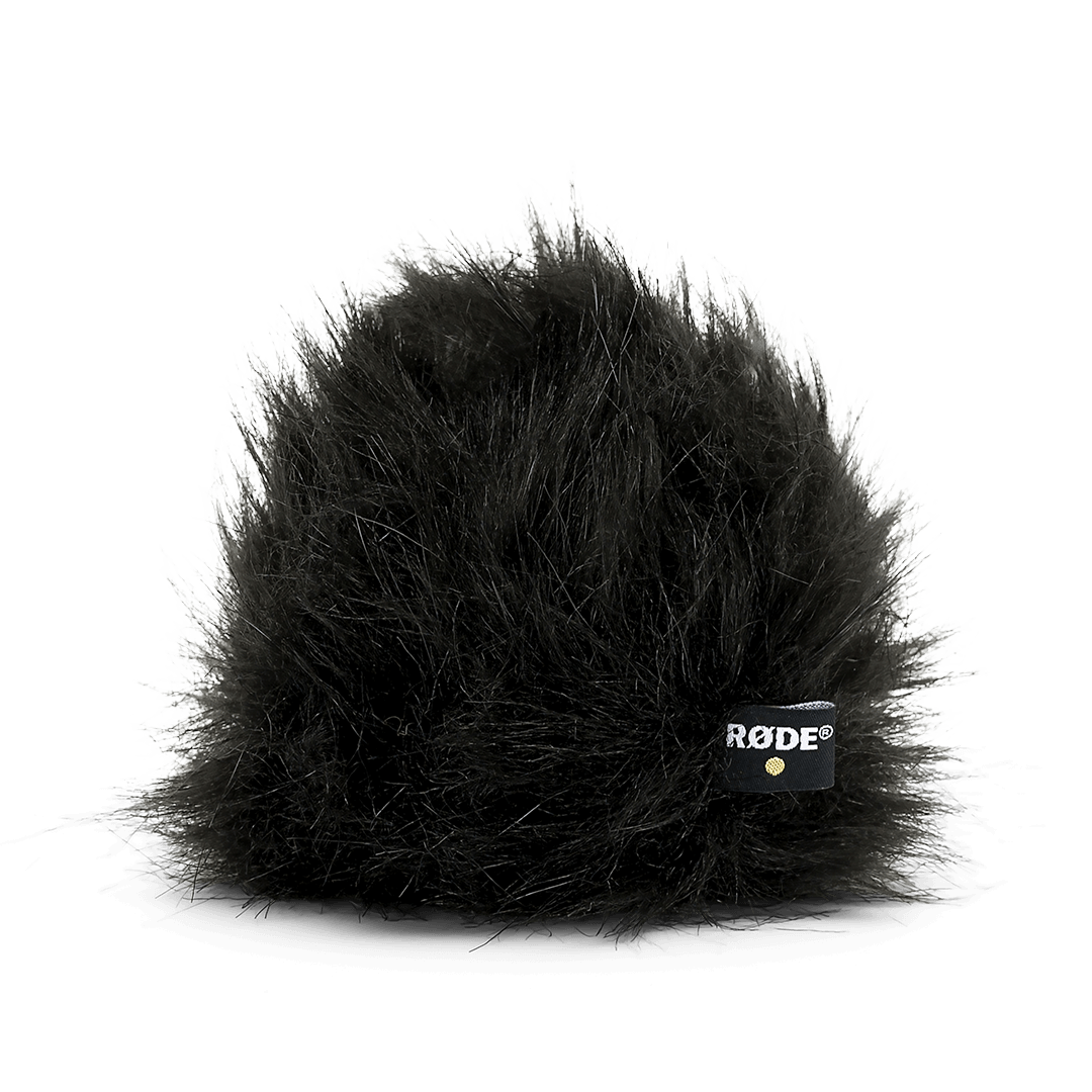 RØDE DeadKitten deluxe windshield, black furry windscreen with logo