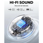 Hollyland LARK M2 2-Person Wireless Mini Combo Microphone System (2.4 GHz, Shine Charcoal)
