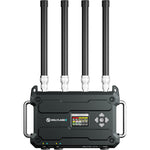 Wireless intercom roaming hub with four antennas and front display screen