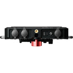Wireless intercom roaming hub rear panel with LAN ports, USB-C, and red mounting bracket