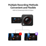 Hollyland all-in-one live streaming camera with prominent lens and compact body
