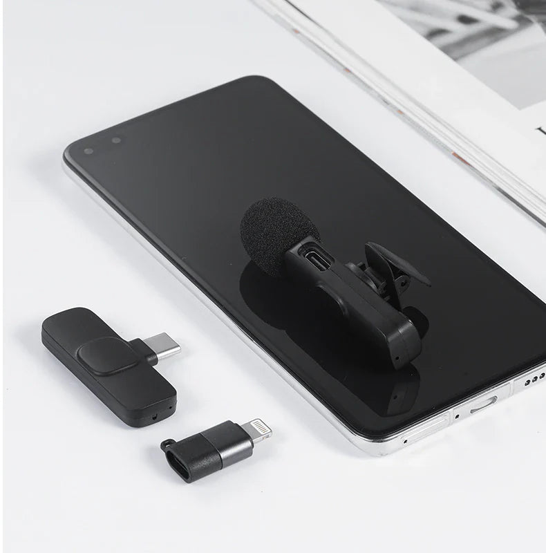 K9 Collar Wireless Microphone in pakistan iPhone/Android & Type C Supported Wireless