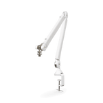 RØDE PSA1+ studio boom arm in light space gray with microphone mount