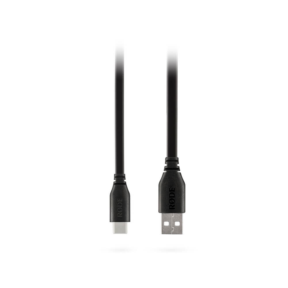 RØDE USB-A to USB-C cable with black connectors