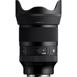 Black camera lens rear with button panel and switch markings