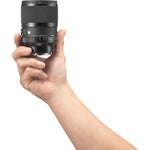 SIGMA 50mm f/1.4 prime camera lens, ridged barrel and front glass