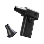Ulanzi AD02 STORM Electric Air Duster II Black handheld vacuum cleaner with attachments on a white background