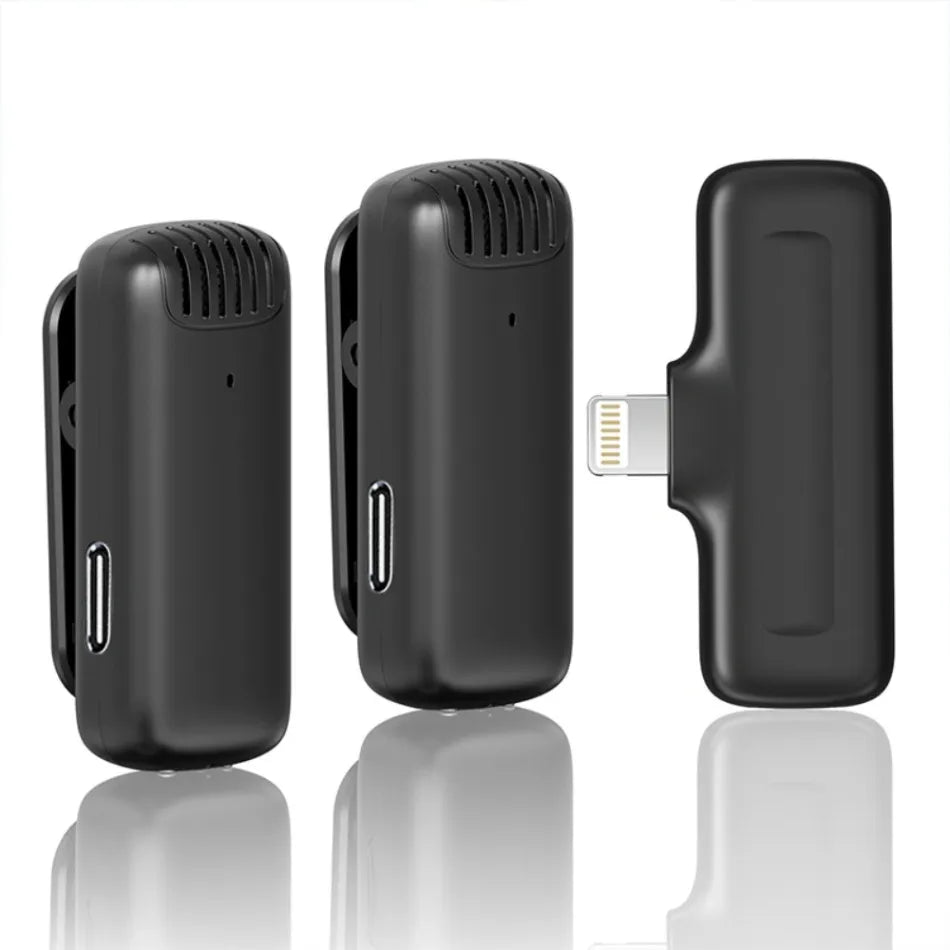 Ulanzi J12 Wireless Lavalier Microphone for iPhone & Type-C