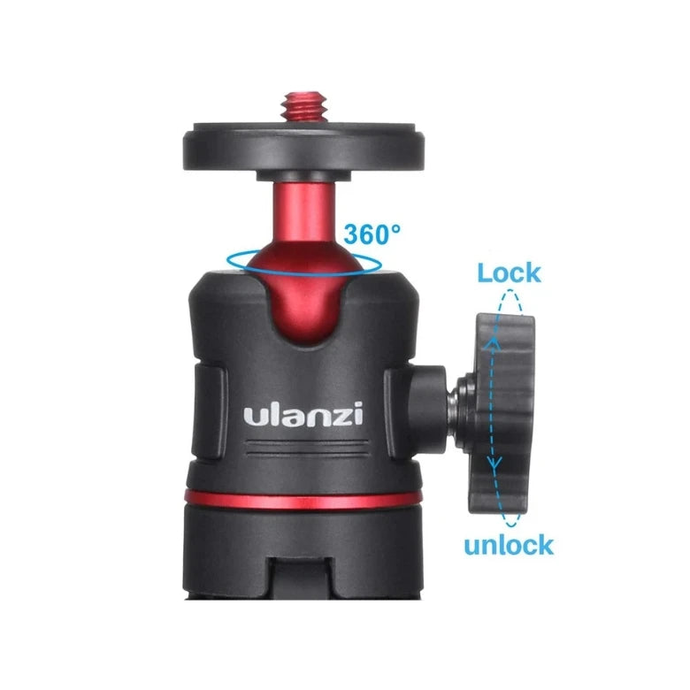 ULANZI MT-08 Desktop Tripod Black