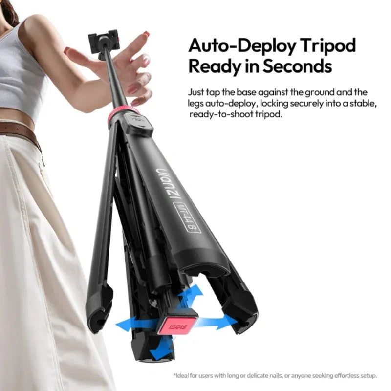 Ulanzi MT-44 B 2-in-1 Selfie Stick Tripod (1.49m)