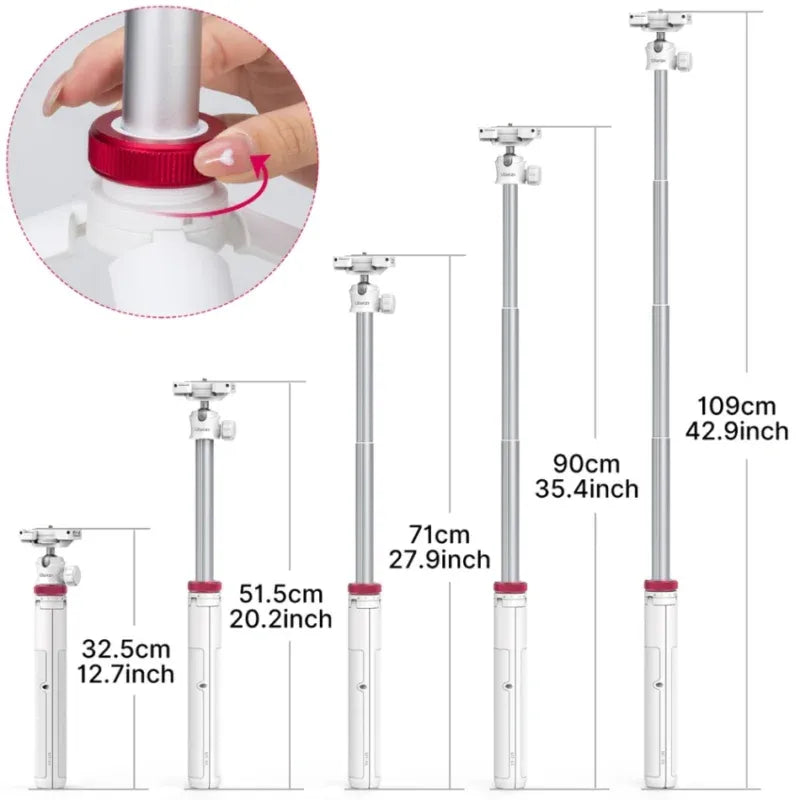 Ulanzi MT-44 Extendable tripod White