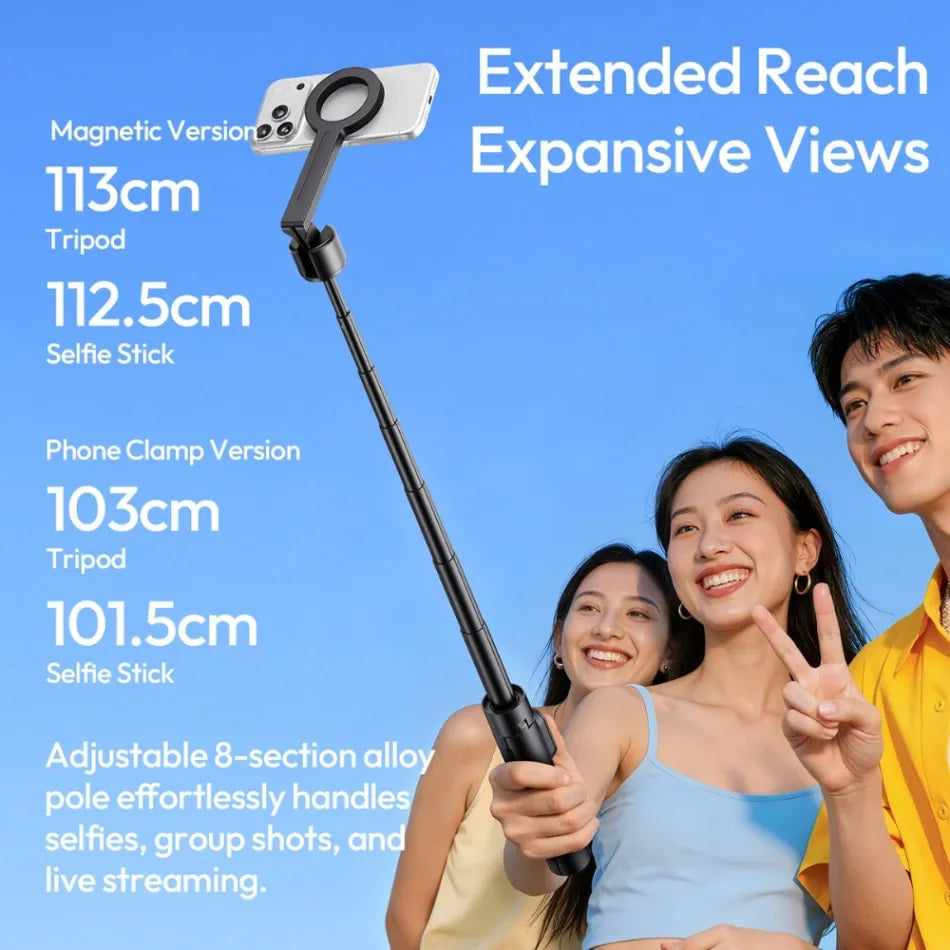 Ulanzi SK26 Portable Selfie Stick with Magsafe (1.1m)