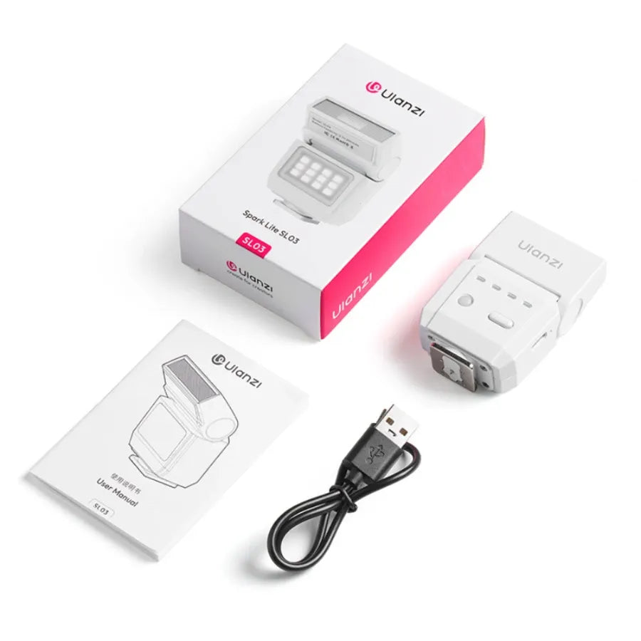 Ulanzi SL03 Spark Lite Camera Flasht (White)