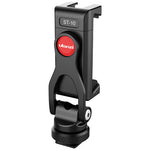Black ST-10 hot shoe phone clamp with ulanzi logo and side grip