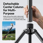 Ulanzi T230 – Reversible Leg Carbon Fiber Light Stand with Reversible Legs for Studio and Outdoor Shoots