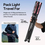 Ulanzi T230 – Reversible Leg Carbon Fiber Light Stand with Reversible Legs for Studio and Outdoor Shoots