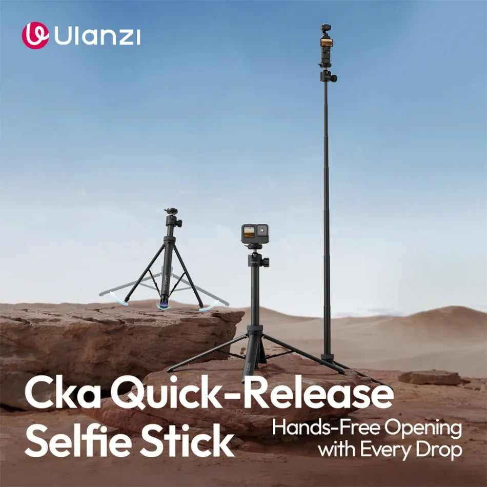 Ulanzi TT24 Mini Torch Selfie Stick (Cka Edition 1.4m)