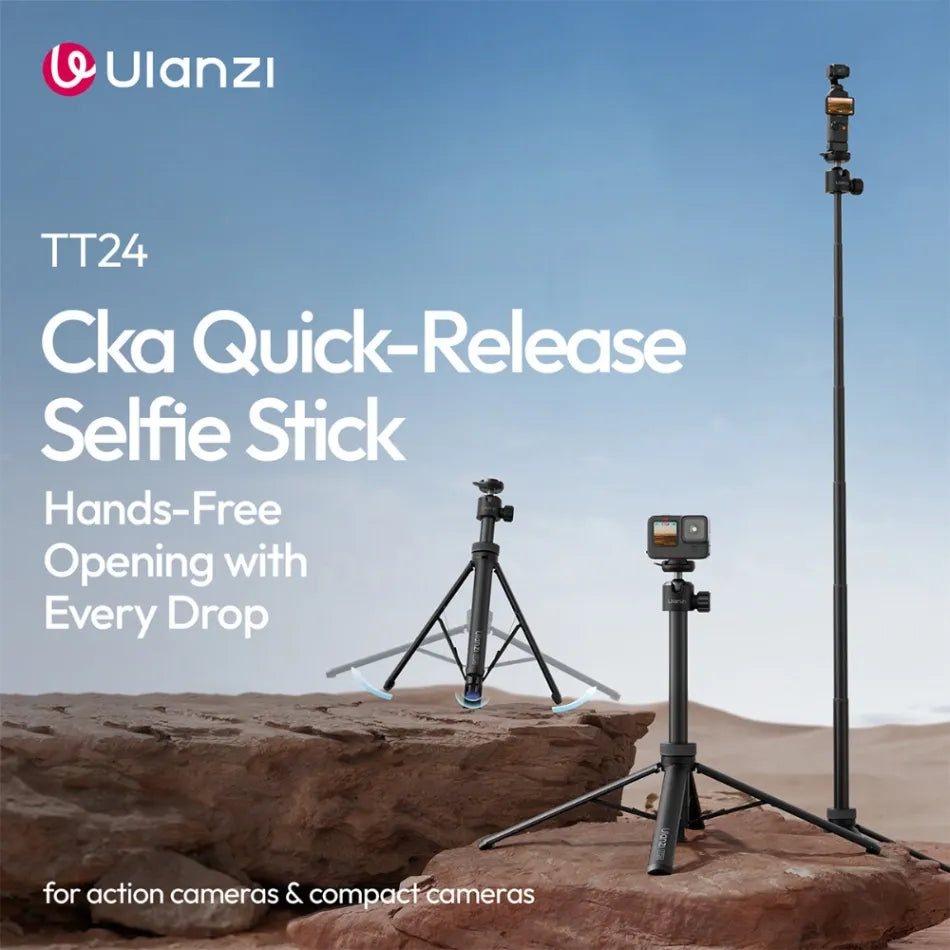 Ulanzi TT24 Mini Torch Selfie Stick (Cka Edition 1.4m)