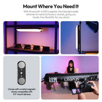 Ulanzi UA20C 20W RGB Magnetic Air Tube Light