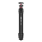 Ulanzi Ombra II Photo Tripod Black Black camera tripod on a white background