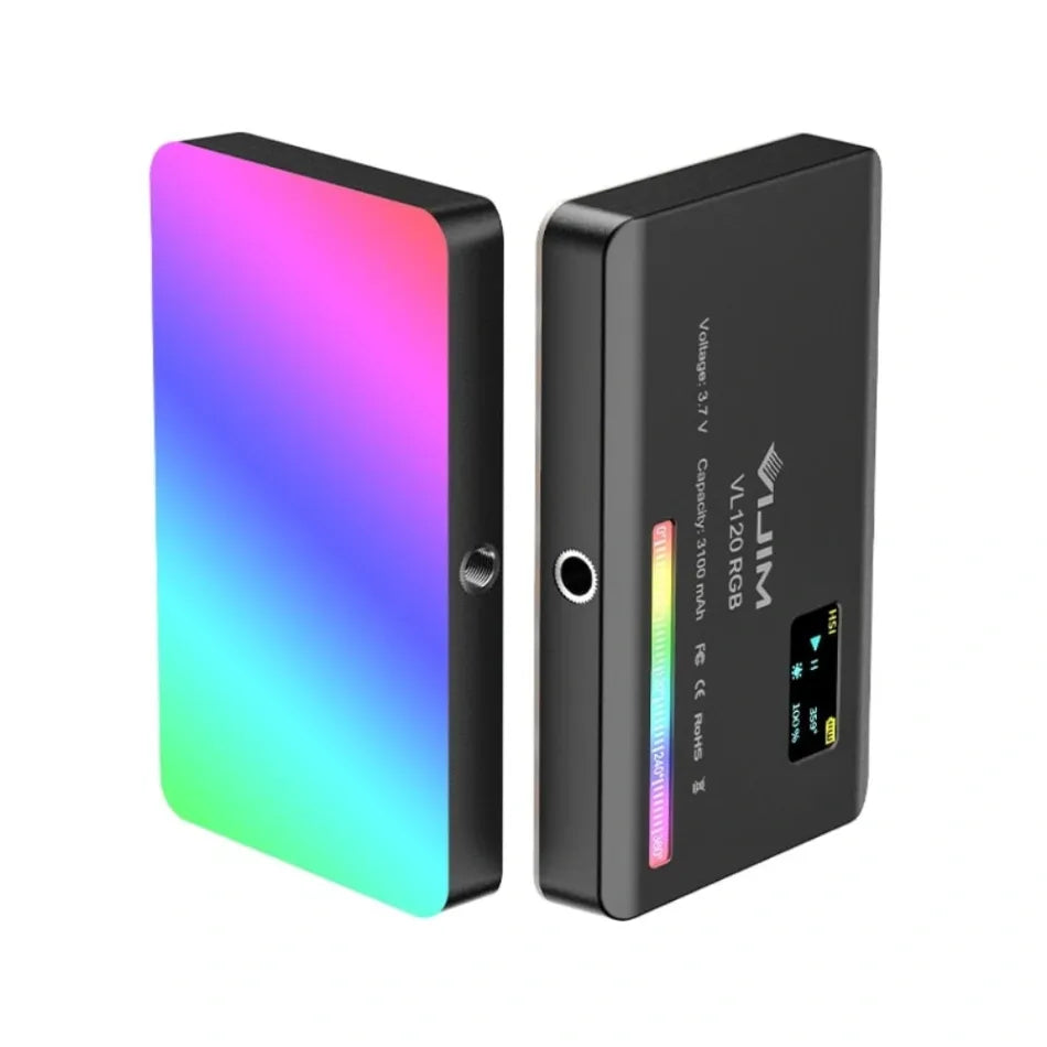 Ulanzi VL120 RGB LED Video Light Black