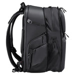 Ulanzi BP10 Hardshell Camera Backpack 35L – side pockets and shoulder straps