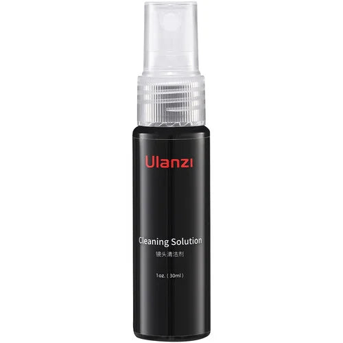 Ulanzi lens cleaning solution spray bottle with clear mist sprayer