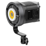 Ulanzi RGB V-mount COB LED video light, round reflector front and control panel