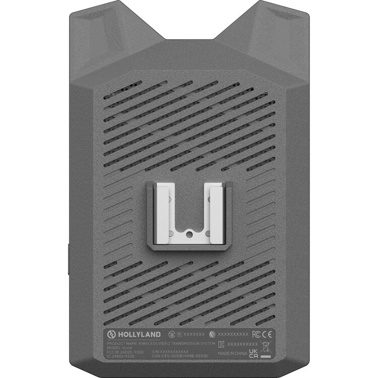 HOLLYLAND wireless video transmitter back panel with vented grille and mount