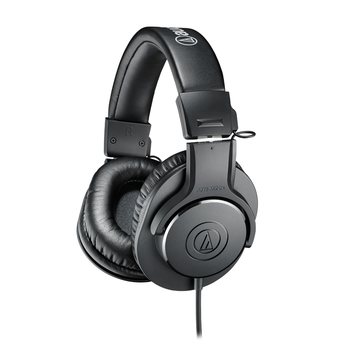 Audio-Technica ATH-M20X over-ear monitor headphones, black cushioned headband