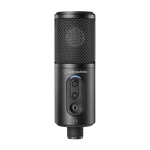 Audio-Technica USB condenser microphone, cardioid, black body