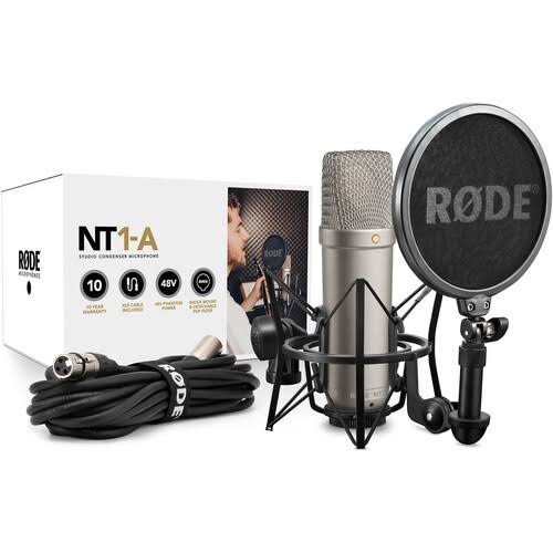 Rode NT1-A Large-Diaphragm Cardioid Condenser Microphone Price in Pakistan | Delenzo Mart