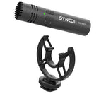 SYNCO Mic-M2S camera mount microphone with shock mount and windscreen