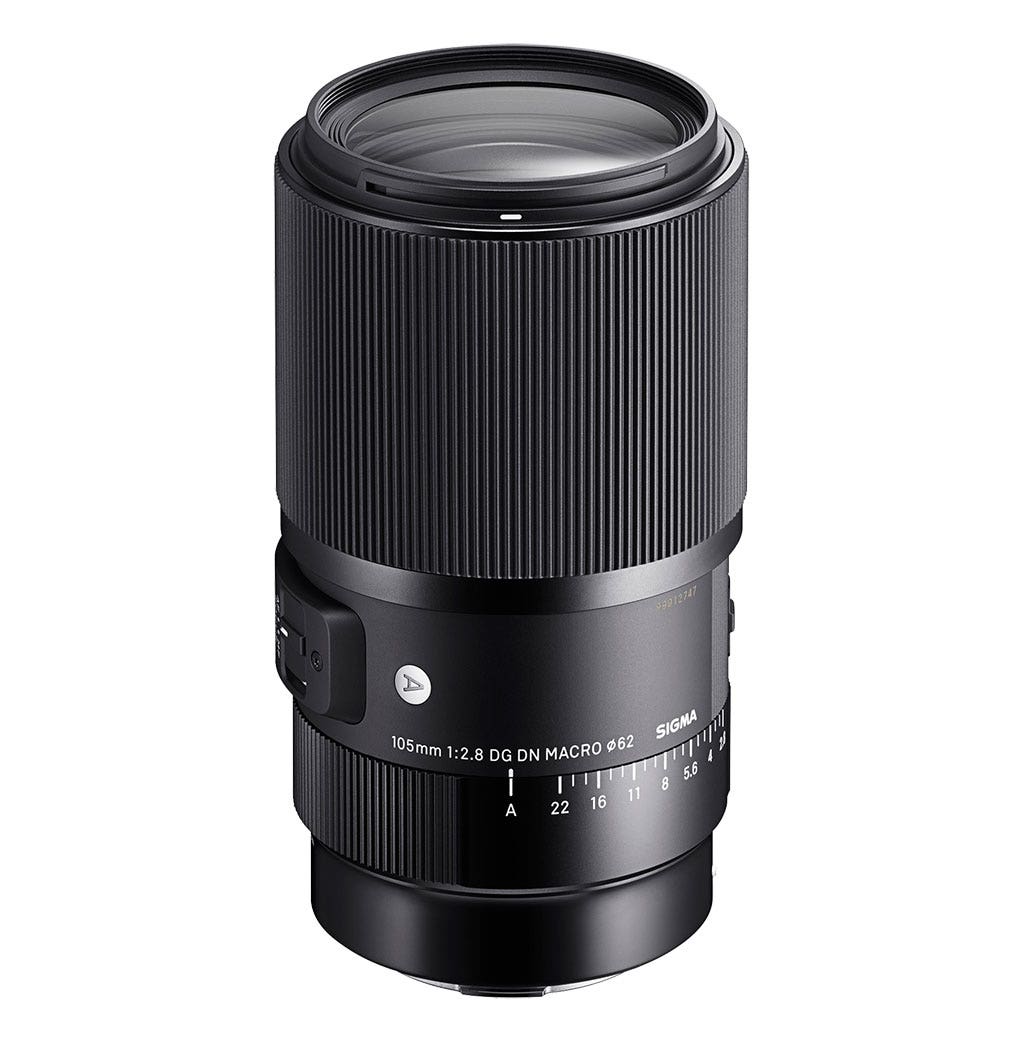 Sigma 105MM F2.8 DG DN Macro Lens - Close-up of the lens mount, ideal for detailed macro shots