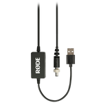 Rode DC-USB1 USB to 12V DC power cable with locking connector for RODECaster Pro