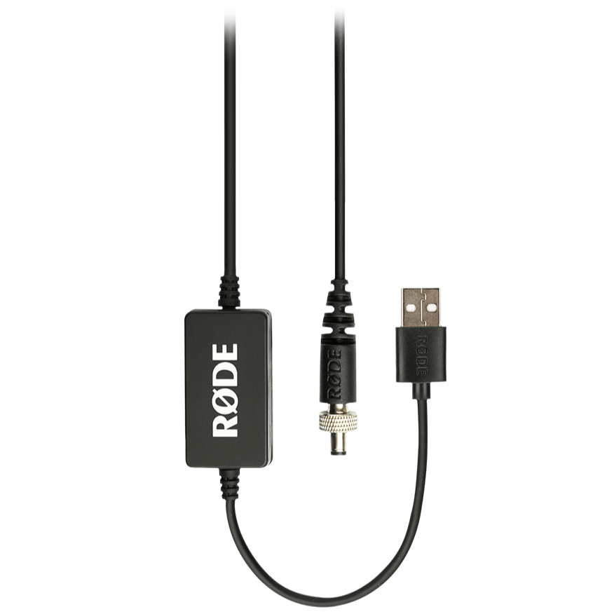 Rode DC-USB1 USB to 12V DC power cable with locking connector for RODECaster Pro
