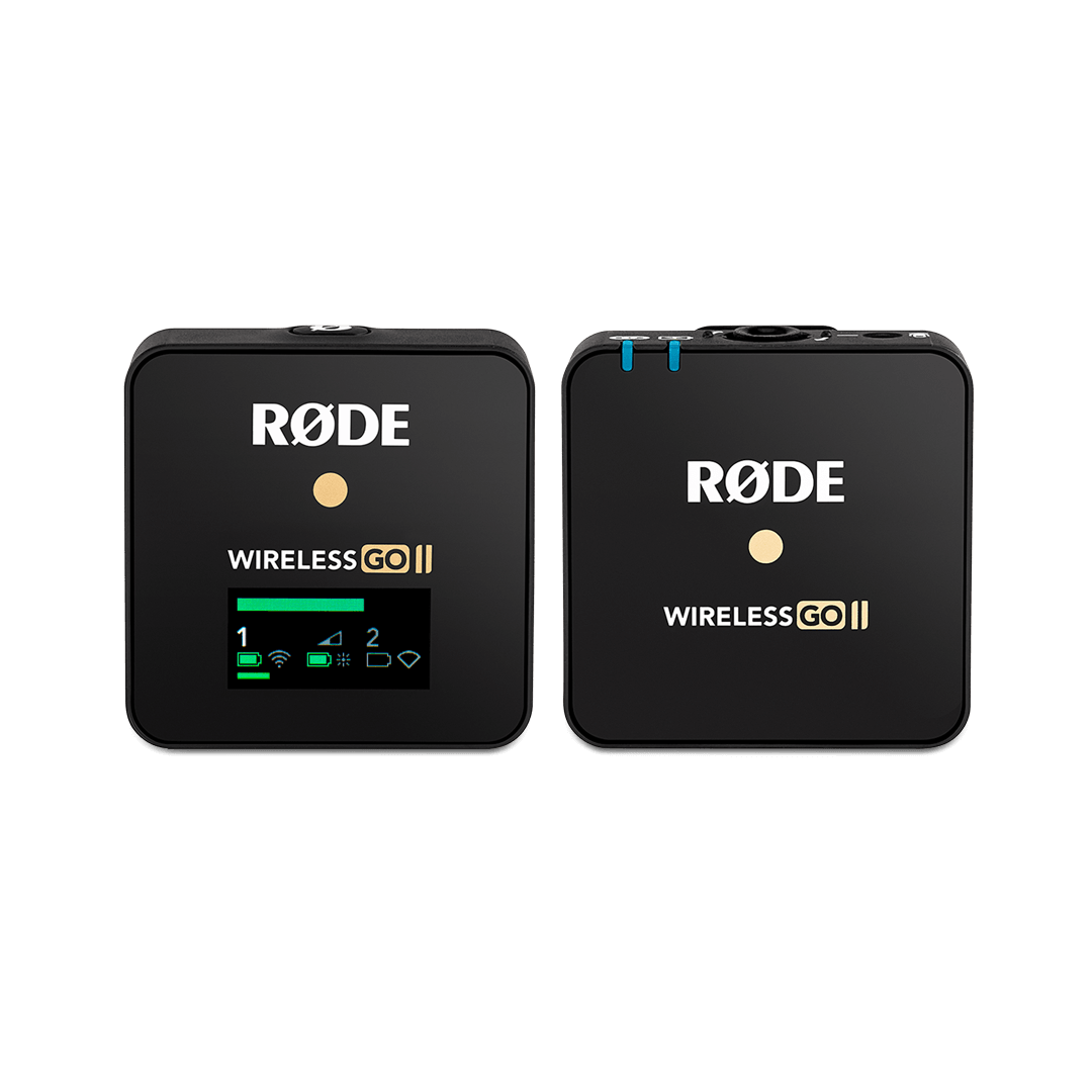 Wireless mic for vloggers Rode GO II microphone - Delenzo Mart
