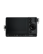 Sigma FP2 camera body rear view with LCD screen and buttons, black